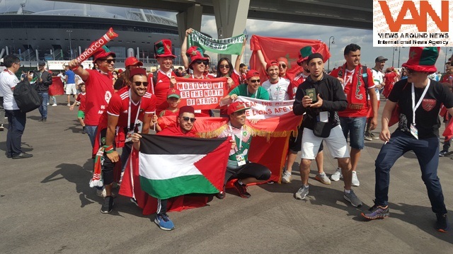 Support for Morocco at FIFA